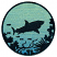 C1: Water---Mint(Isacord 40 #1100)&#13;&#10;C2: Water---Light Mallard(Isacord 40 #1090)&#13;&#10;C3: Silhouette---Forest Green(Isacord 40 #1536)