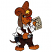 C1: Poster---Oat(Isacord 40 #1127)&#13;&#10;C2: Dog---Copper(Isacord 40 #1158)&#13;&#10;C3: Shirt---White(Isacord 40 #1002)&#13;&#10;C4: Vest & Pants---Chocolate(Isacord 40 #1059)&#13;&#10;C5: Sleeve & Bone---White(Isacord 40 #1002)&#13;&#10;C6: Ears & Ta