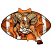 C1: Football---Copper(Isacord 40 #1158)&#13;&#10;C2: Football Shading---Fox(Isacord 40 #1186)&#13;&#10;C3: Stripe---White(Isacord 40 #1002)&#13;&#10;C4: Stripe Shading---Sterling(Isacord 40 #1011)&#13;&#10;C5: Football Outline---Black(Isacord 40 #1234)&#1