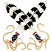 C1: Feathers---Cream(Isacord 40 #1071)&#13;&#10;C2: Feathers---Black(Isacord 40 #1234)&#13;&#10;C3: Feather Shading---Muslin(Isacord 40 #1082)&#13;&#10;C4: Spines---Cream(Isacord 40 #1071)&#13;&#10;C5: Feather Shading---Oyster(Isacord 40 #1236)&#13;&#10;C