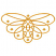 C1: Single Color Design---Honey Gold(Isacord 40 #1025)