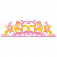 C1: Vines---Impatience(Isacord 40 #1111)&#13;&#10;C2: Flowers---Lemon(Isacord 40 #1167)&#13;&#10;C3: Flower Centers---Pink Clay(Isacord 40 #1019)