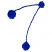 C1: Single Color Design---Flag Blue(Isacord 40 #1535)
