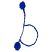 C1: Single Color Design---Flag Blue(Isacord 40 #1535)