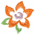 C1: Leaves---Bright Mint(Isacord 40 #1510)&#13;&#10;C2: Flower---Toast(Isacord 40 #1238)&#13;&#10;C3: Stamen---Violet(Isacord 40 #1031)