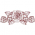C1: Single Color Design---Bordeaux(Isacord 40 #1035)