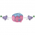 C1: Pink2&#13;&#10;C2: Med. Pink&#13;&#10;C3: Lt. Blue2&#13;&#10;C4: Blue7&#13;&#10;C5: Lt. Lt. Purple&#13;&#10;C6: Med. Lavender2&#13;&#10;C7: Lt. Charcoal&#13;&#10;C8: Green