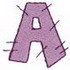 Kitchen Craft Letter A