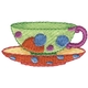 Polka Dot Tea Cup