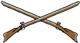 Crossed Kentucky Rifles