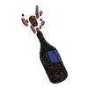 CHAMPAGNE BOTTLE
