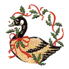 CHRISTMAS GOOSE WREATH
