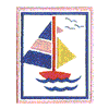 FRAMED SAILBOAT