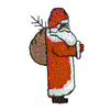 SANTA W/BAG OF TOYS