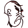 STERN FACE EXPRESSION