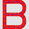 RED W/GOLD STAR (B)