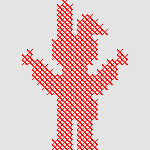 CROSS STITCH RABBIT