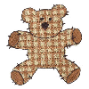 GINGHAM TEDDY BEAR