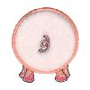 PLUSH PALS PIGS APPLIQUE