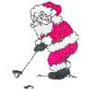 GOLFING SANTA