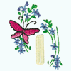 BUTTERFLY FLORAL BUTTON HOLE