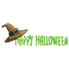 HAPPY HALLOWEEN WITCH HAT