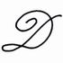 Monogram D