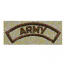 ARMY (SEWN ON TAN)