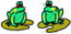 Frogs Pair