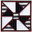 PINWHEEL QUILT SQUARE APPLIQUE