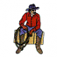 COWBOY W/ROPE
