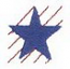 1" Star & Stripes