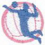 1" Volleyball Logo