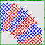 CROSS STITCHED QUILT SQUARE