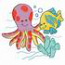 Octopus & Friend