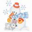 Snowman & Bunny
