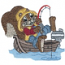 Fishing Boat Squirrel