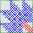 CROSS STITCHED QUILT SQUARE